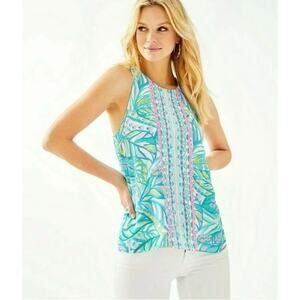 Lilly Pulitzer Lyle Top in Multi Maraca My World